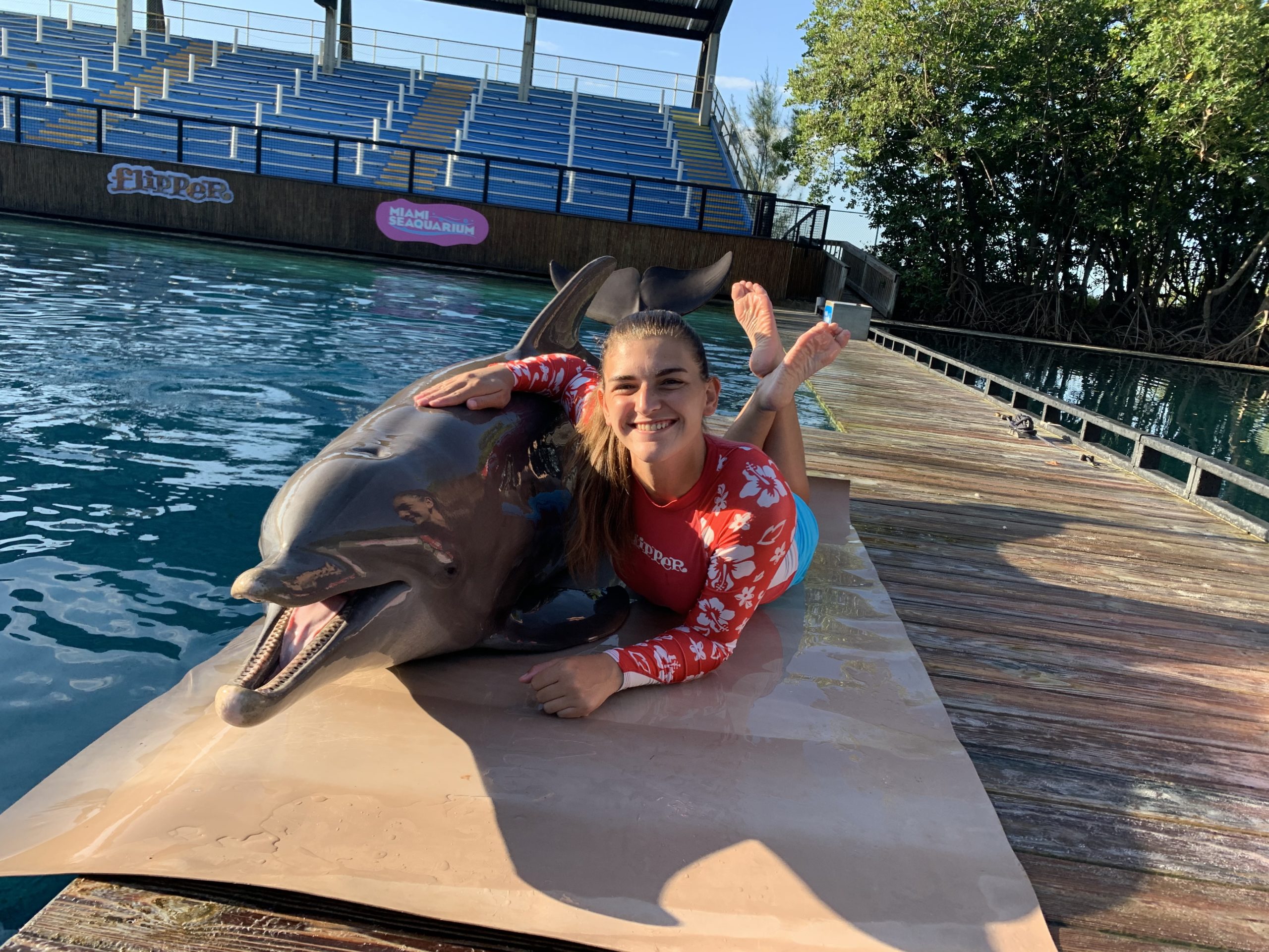 Kaley Hyatt 20 Living the Dolphin Dream Pfeiffer University