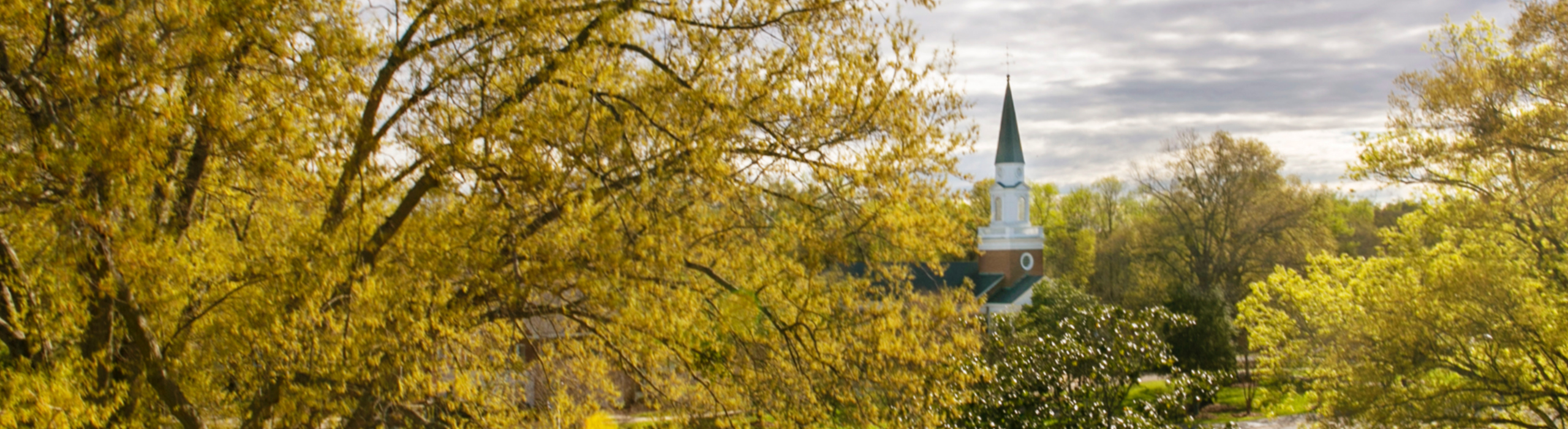 Outside view of Pfeiffer chapel