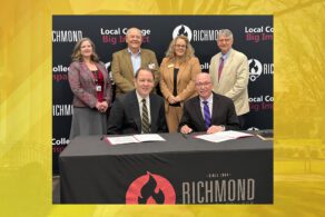 Pfeiffer and Richmond Community College Sign Agreement